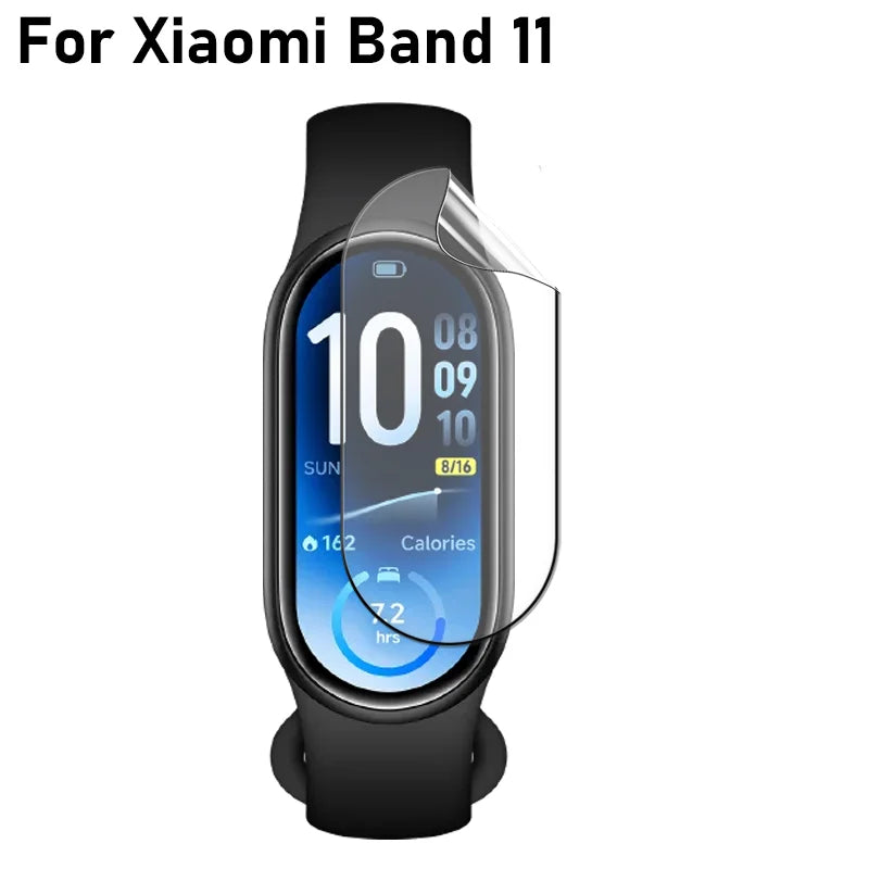 TPU Hydrogel Screen Protector for Xiaomi Mi Band 11 – HD Clear