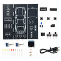 DC 5V Car Driving Simulator DIY Electronics Soldering Kit