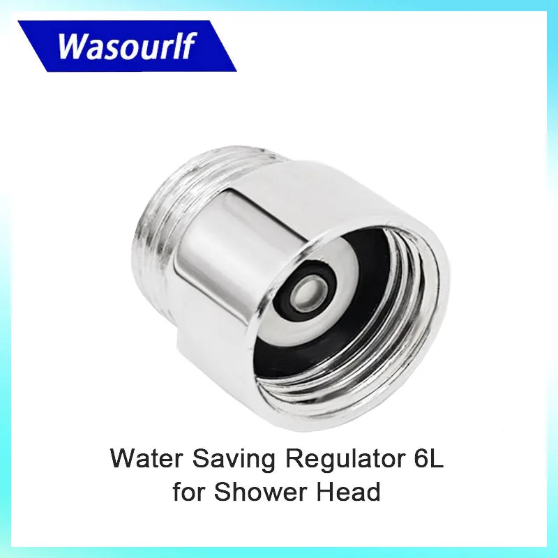 Wasourlf 6L/min Shower Flow Restrictor – Water Saving Regulator