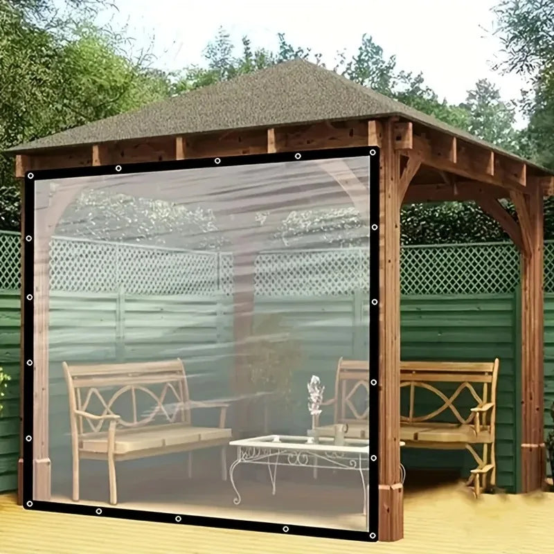 Transparent PE Film Tarpaulin – Customizable Waterproof Cover