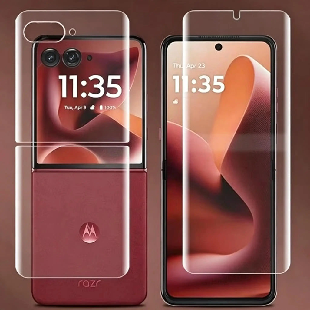 6-in-1 Hydrogel Screen Protector for Motorola Razr Series