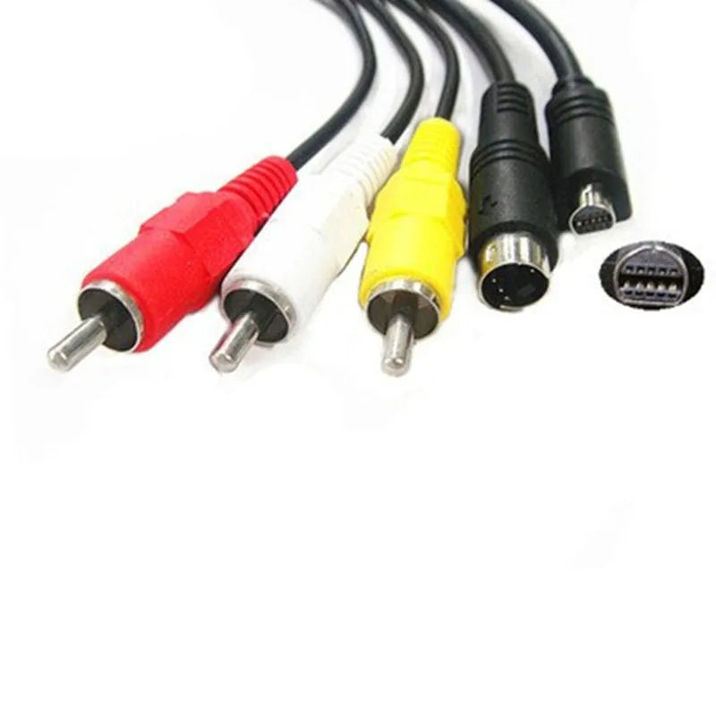 Sony VMC-15FS AV RCA Cable 10-Pin S-Video for DCR Handycam