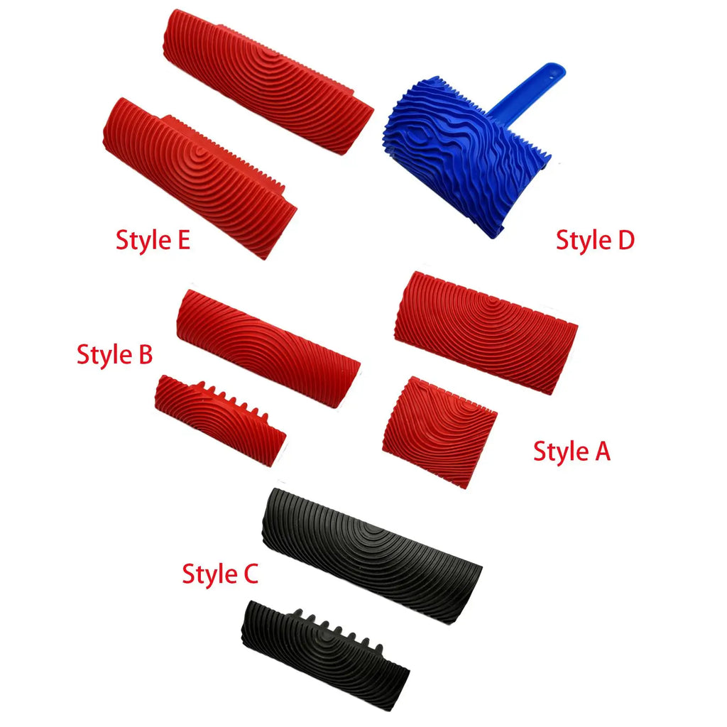 Wood Grain Roller Painting Tool – DIY Graining Kit Set