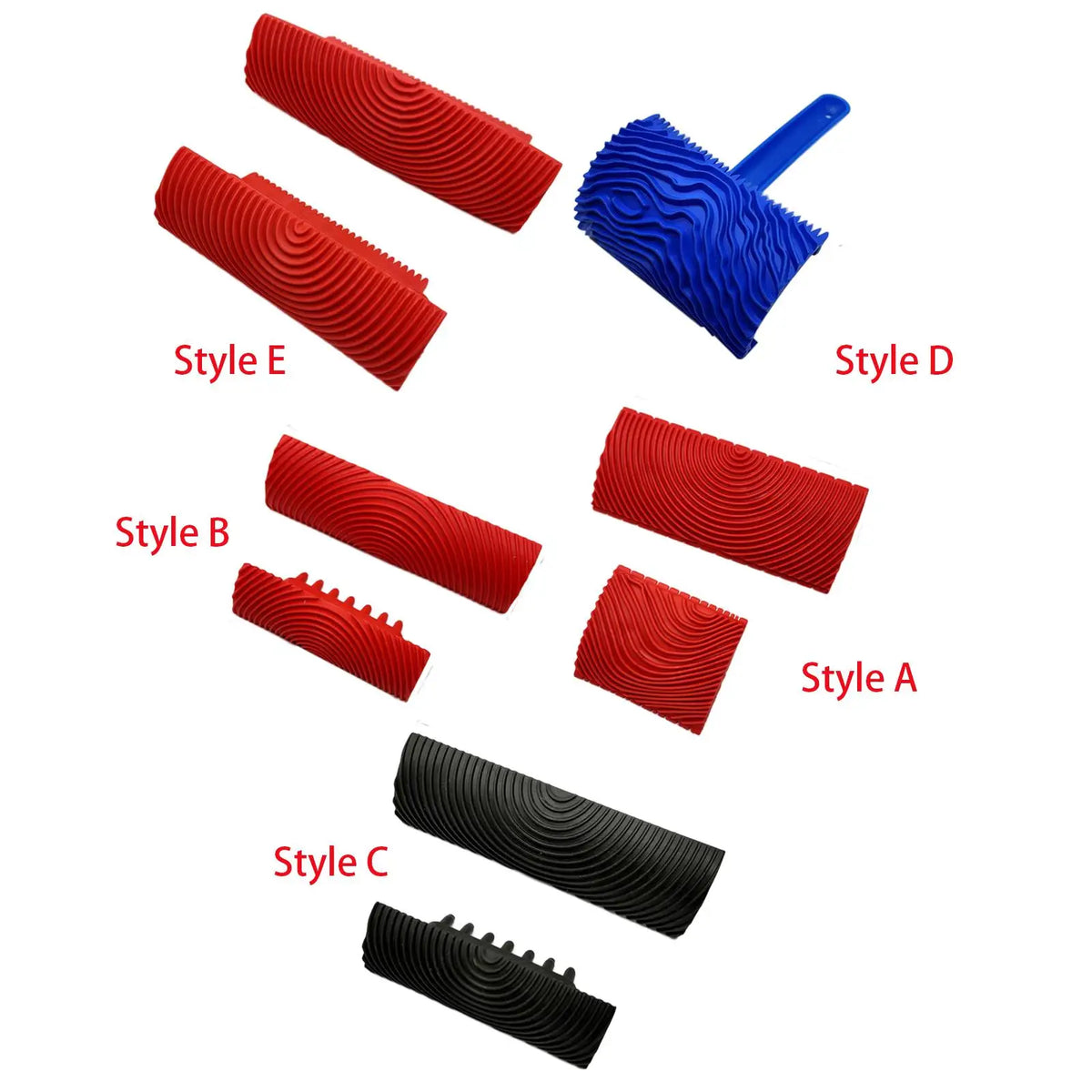 Wood Grain Roller Painting Tool – DIY Graining Kit Set