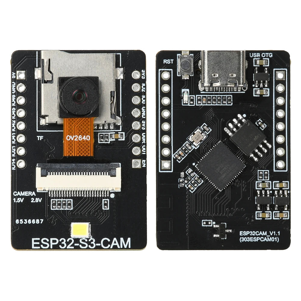 ESP32-S3-CAM Wi-Fi Bluetooth Dev Board | OV2640 Camera