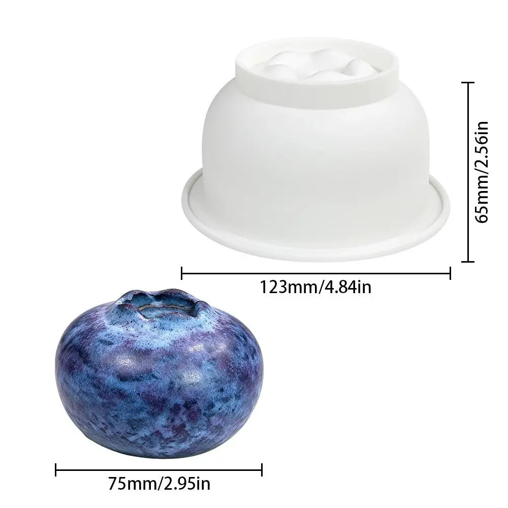 Food Grade Silicone Blueberry Mousse Cake Mold – Reusable