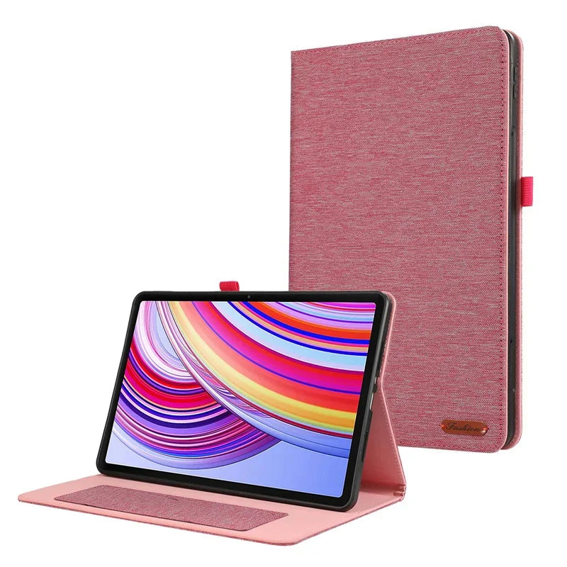 Soft Fabric Flip Stand Case – Xiaomi Redmi Pad Pro 12.1"