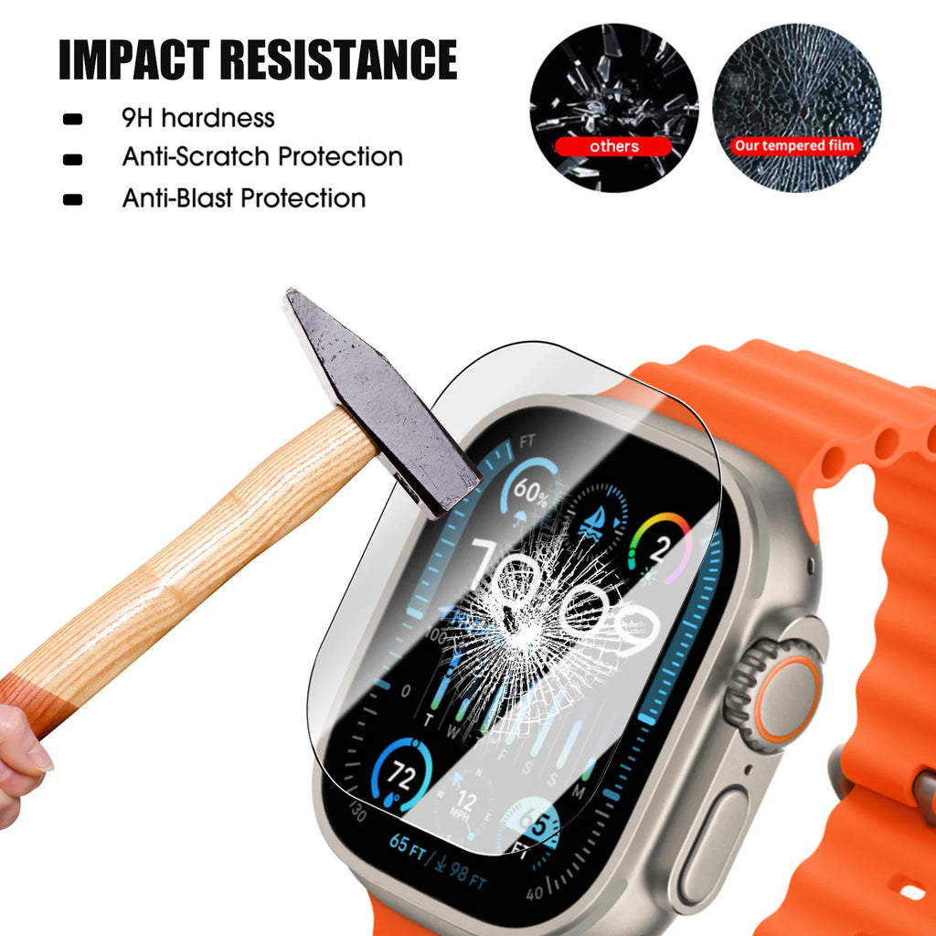 Apple Watch Ultra 1/2/3 Tempered Glass Screen Protector