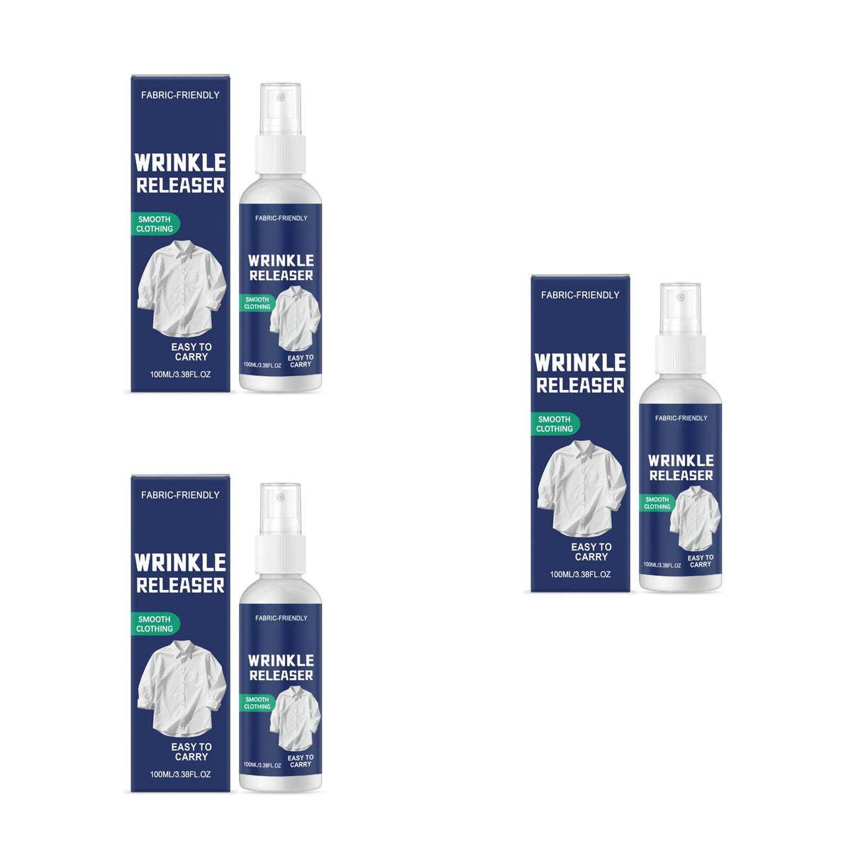Wrinkle Release Spray – Fine Mist Fabric Smoother 100ml