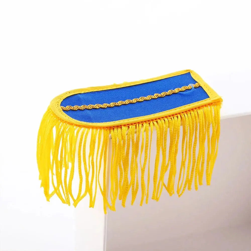 Colorful Tassel Fringe Epaulette Shoulder Pads – 1 Pair