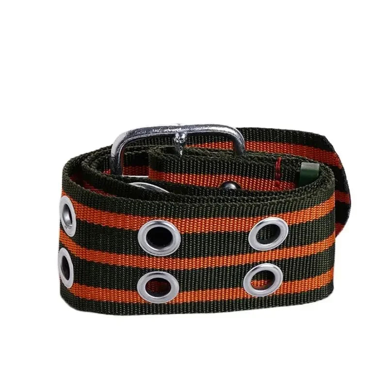 Adjustable Waist Safety Belt with D-Rings | Rock Climbing