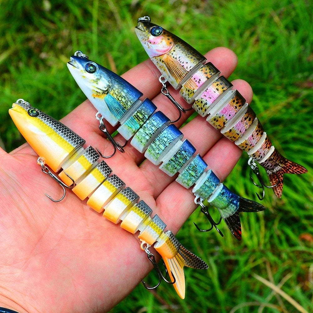 13.5cm Sinking Swimbait Crankbait Wobbler Fishing Lure Set