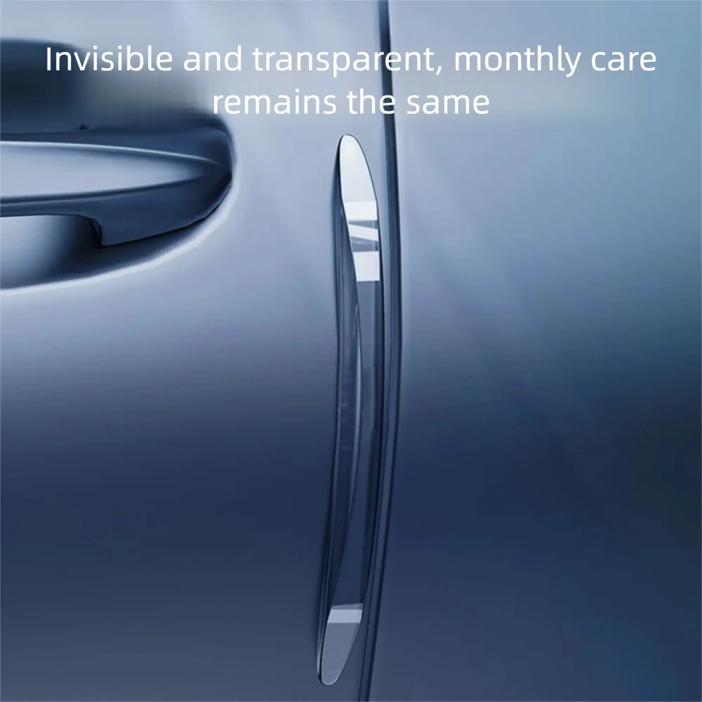 Transparent Car Door Edge Guard Strip – Universal Fit PVC