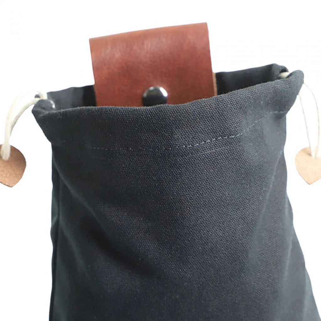 Foldable Canvas Foraging Bag – Waterproof Waist Pouch 3-Pack