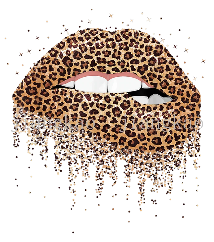 Watercolor Lip Iron-On Patches – DIY Clothes & Bag Appliqués