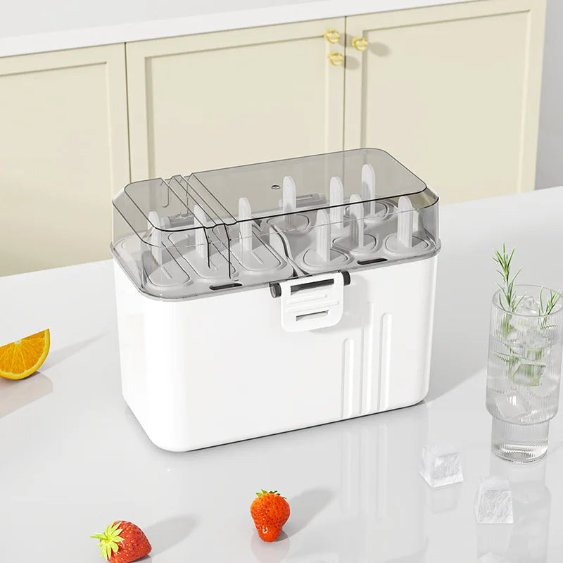 Silicone Popsicle & Ice Cream Mold Set – Homemade Frozen Treats