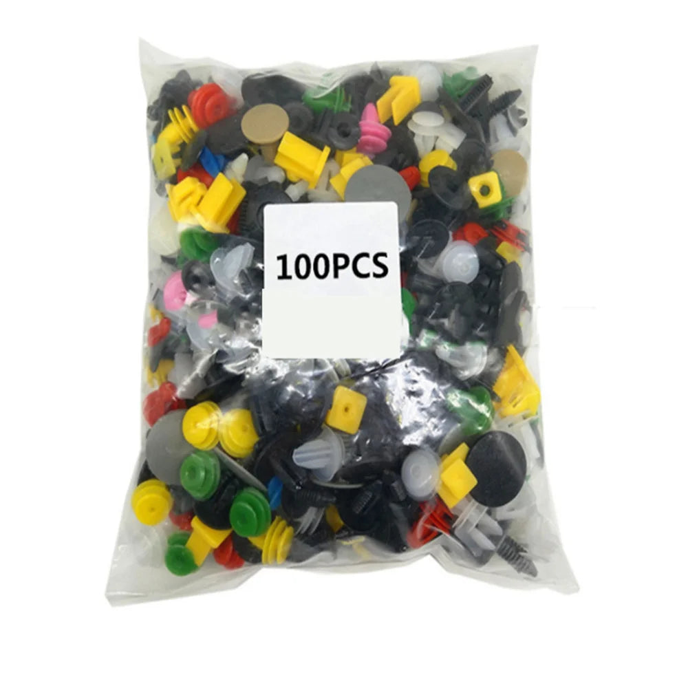 kkjoy 100PCS Plastic Bumper Trim Clips | Universal Car Fasteners