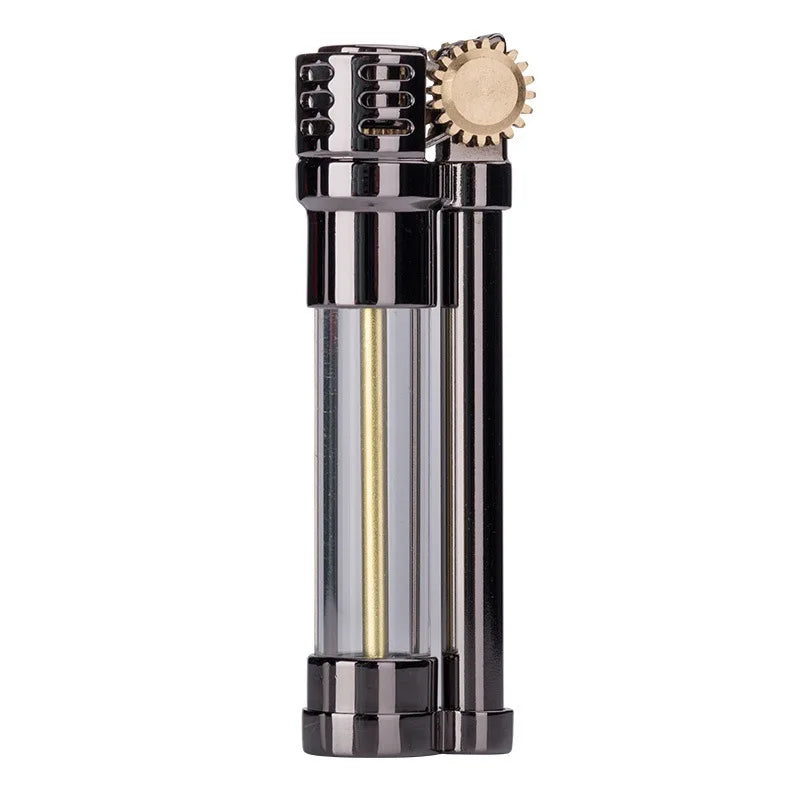 ZORRO Z654 Transparent Oil Chamber Windproof Grinding Wheel Lighter