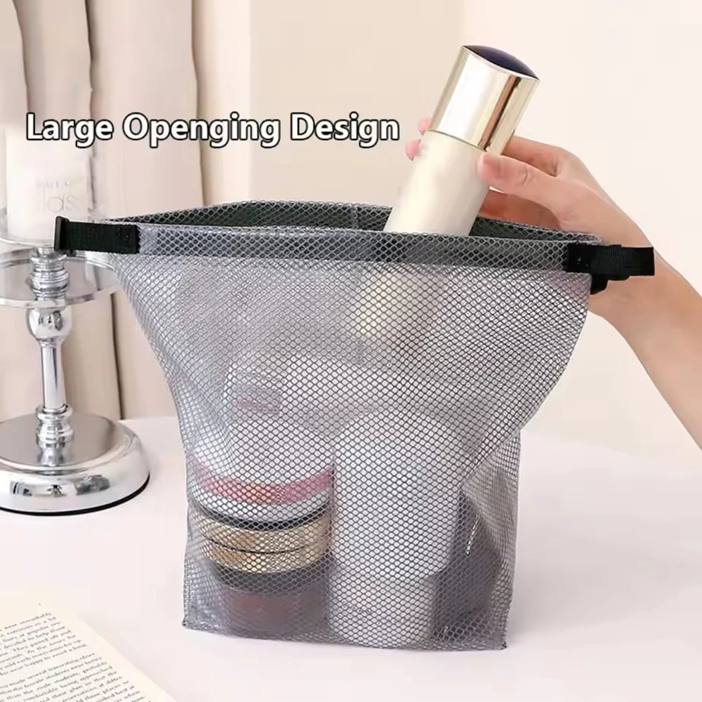 Travel Makeup Storage Bag – Large Waterproof Handheld Tote
