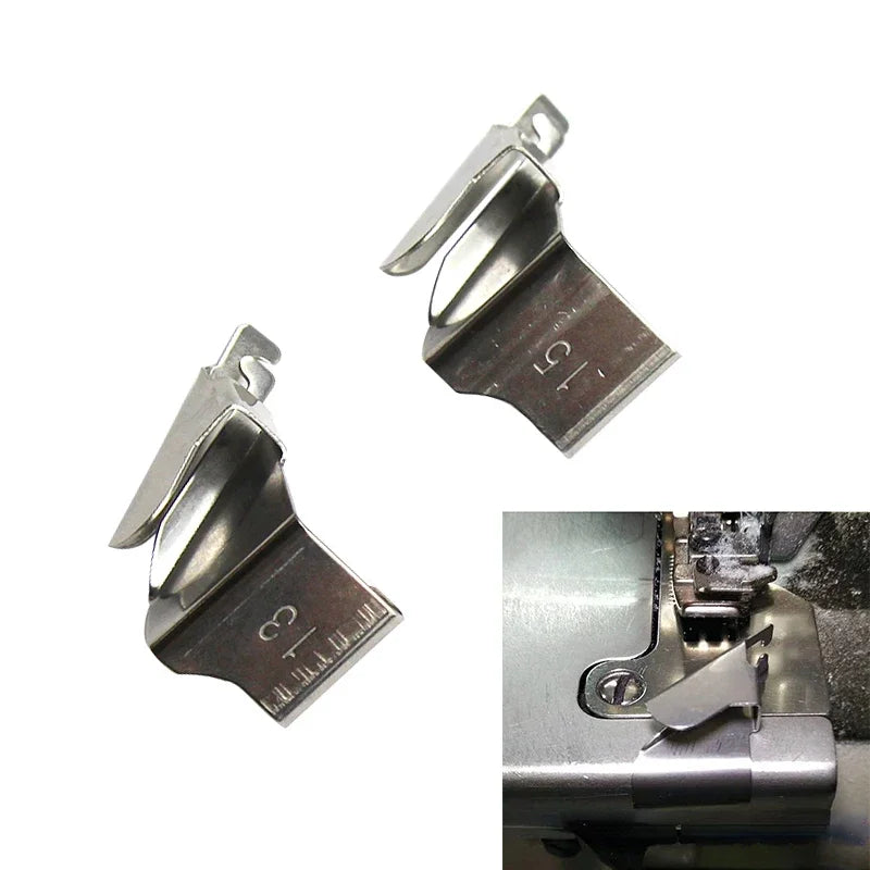Stainless Steel Hem Guider for Industrial Overlock Machines