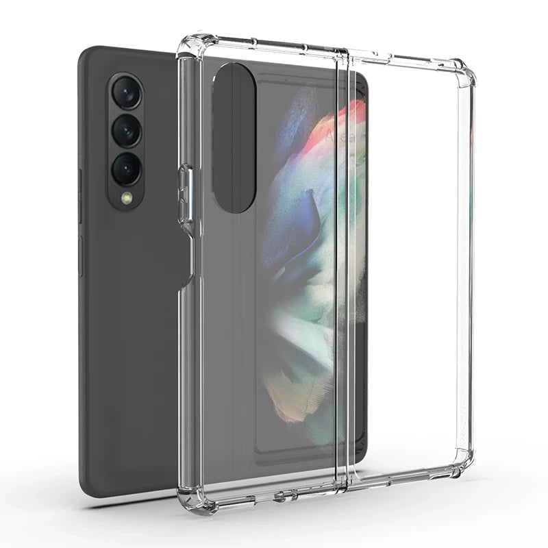 Clear Hard PC Full Cover Case – Samsung Galaxy Z Fold 2/3/4/5