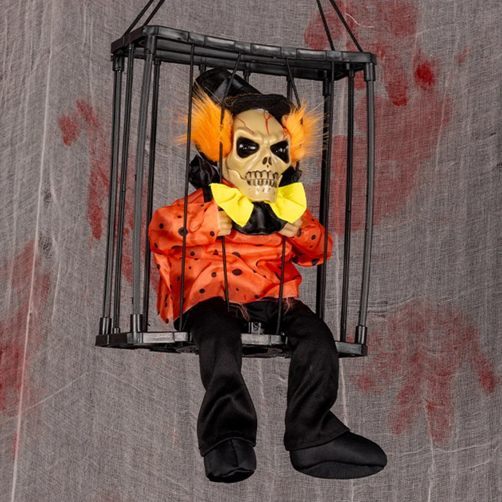 Electric Glowing Skull Halloween Decoration – Auto Scare