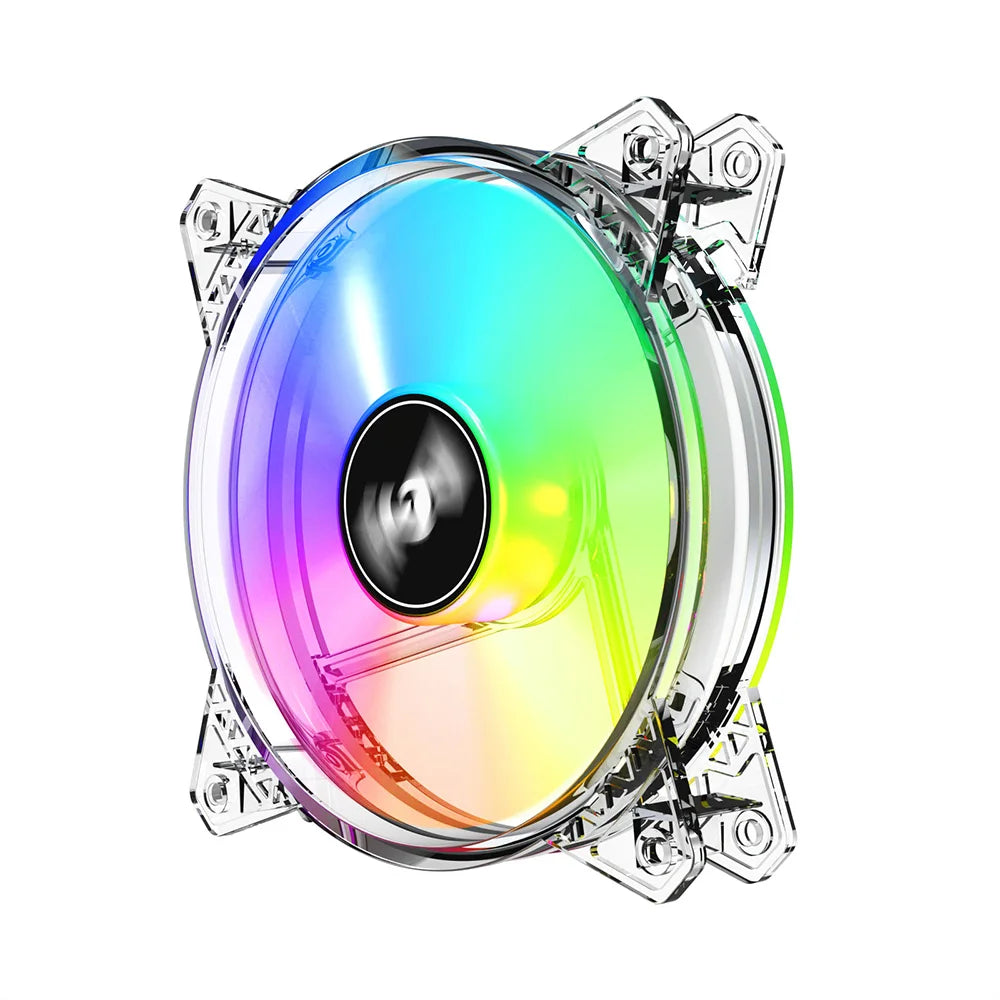 OULLX 120mm PWM ARGB Case Fan 5V CPU Cooling Fan