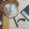 Chinese Embroidery Fan – Peony & Bird Ball Fan | Craft Decor