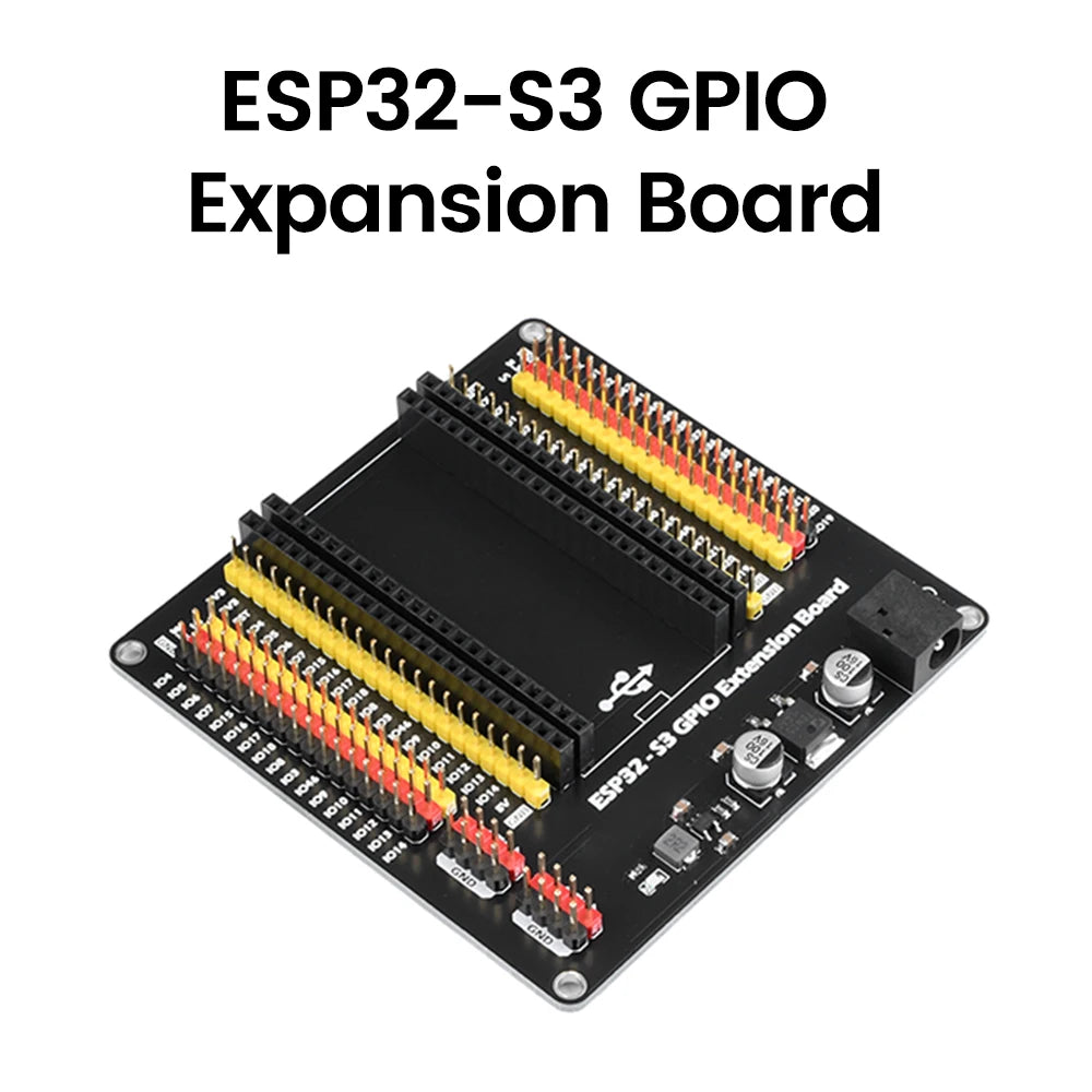 ESP32-S3 GPIO IoT Expansion Base Board – DC 5.5×2.1