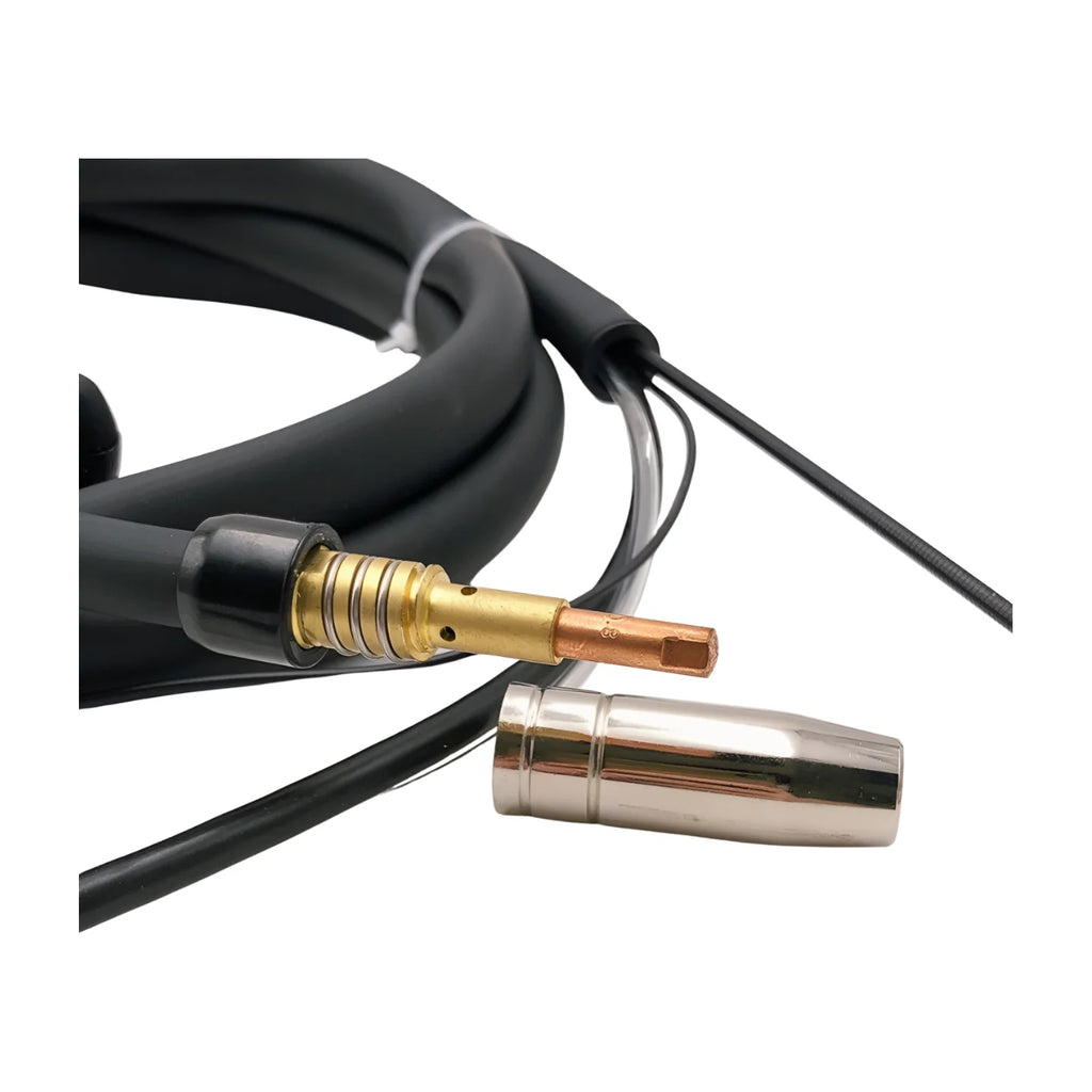 MIG Welding Torch 15AK 100A Euro Neck Gas Valve 2.5m Cable
