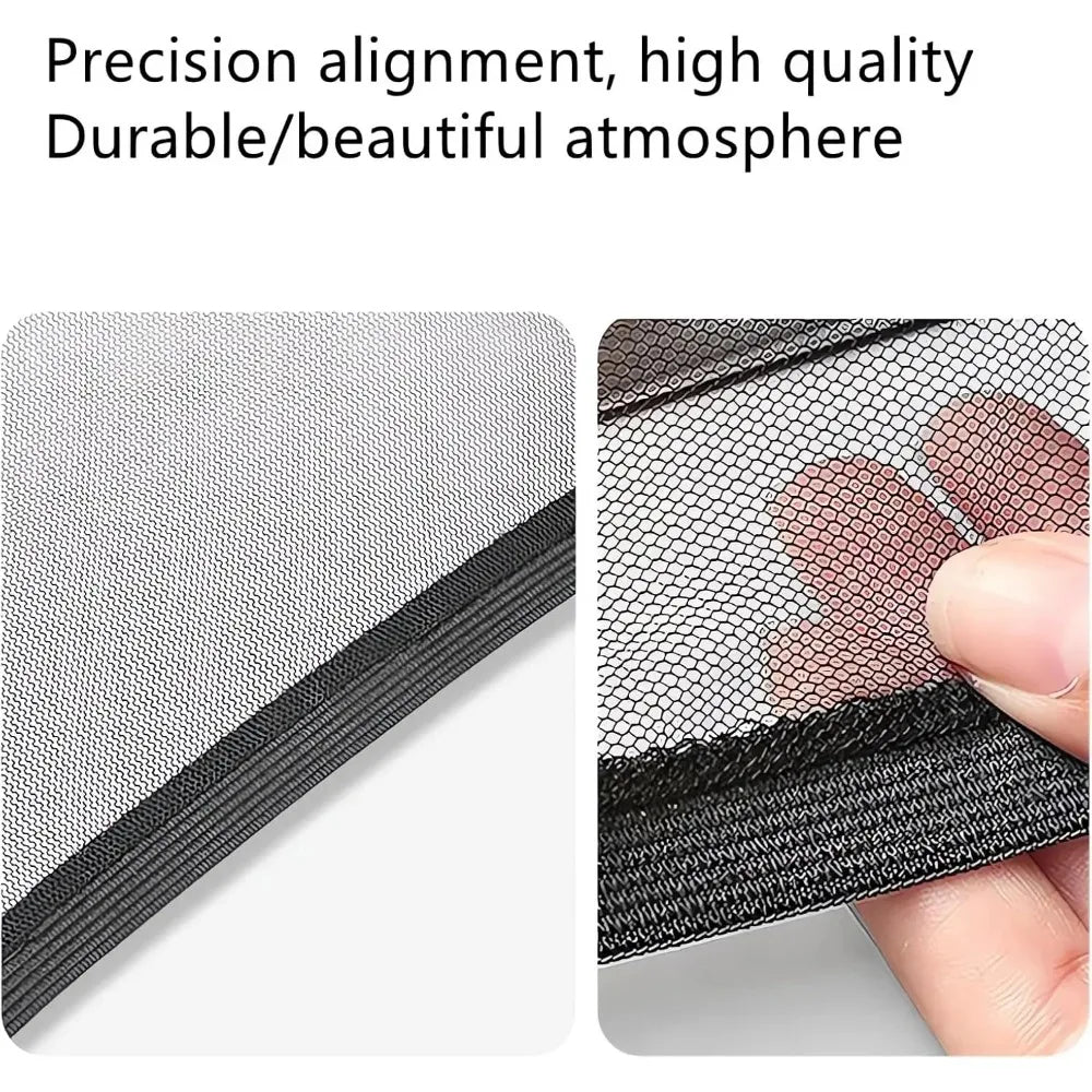 KKJOY Car Side Window Sunshade – UV Mesh Privacy Curtain
