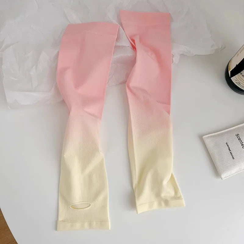 UV Protection Ice Silk Arm Sleeves for Cycling | Men & Women
