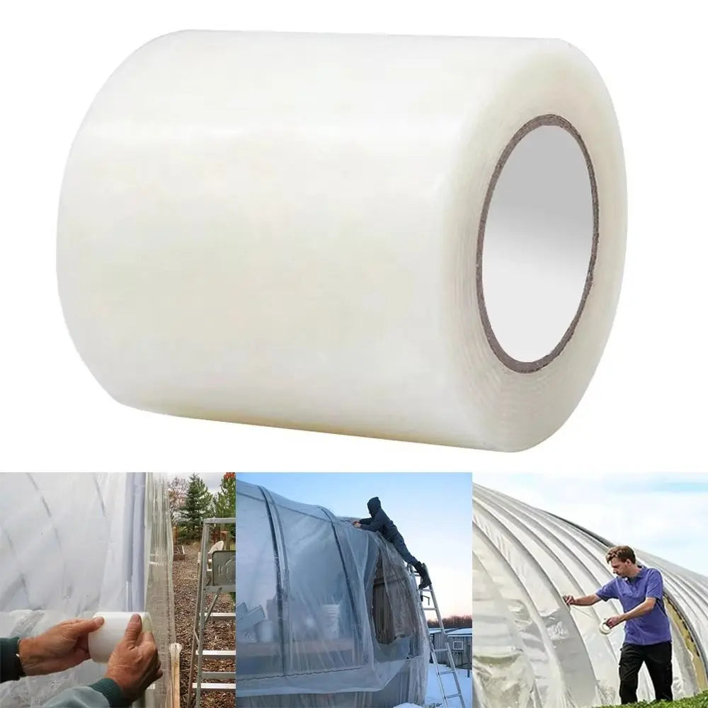 UV Resistant Greenhouse Film Repair Tape | Transparent PE Patch