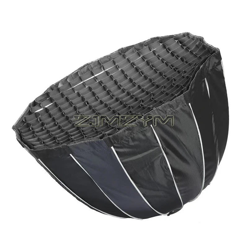 90cm Parabolic Softbox with Honeycomb Grid | Studio Flash
