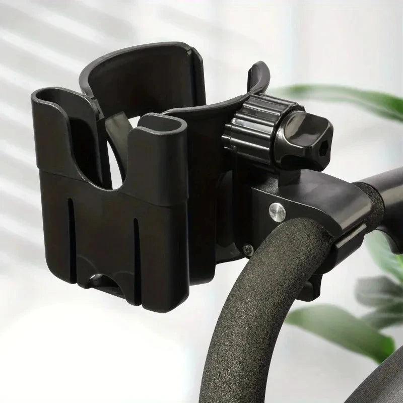 2-in-1 Stroller Cup & Phone Holder | Universal Bottle Bracket