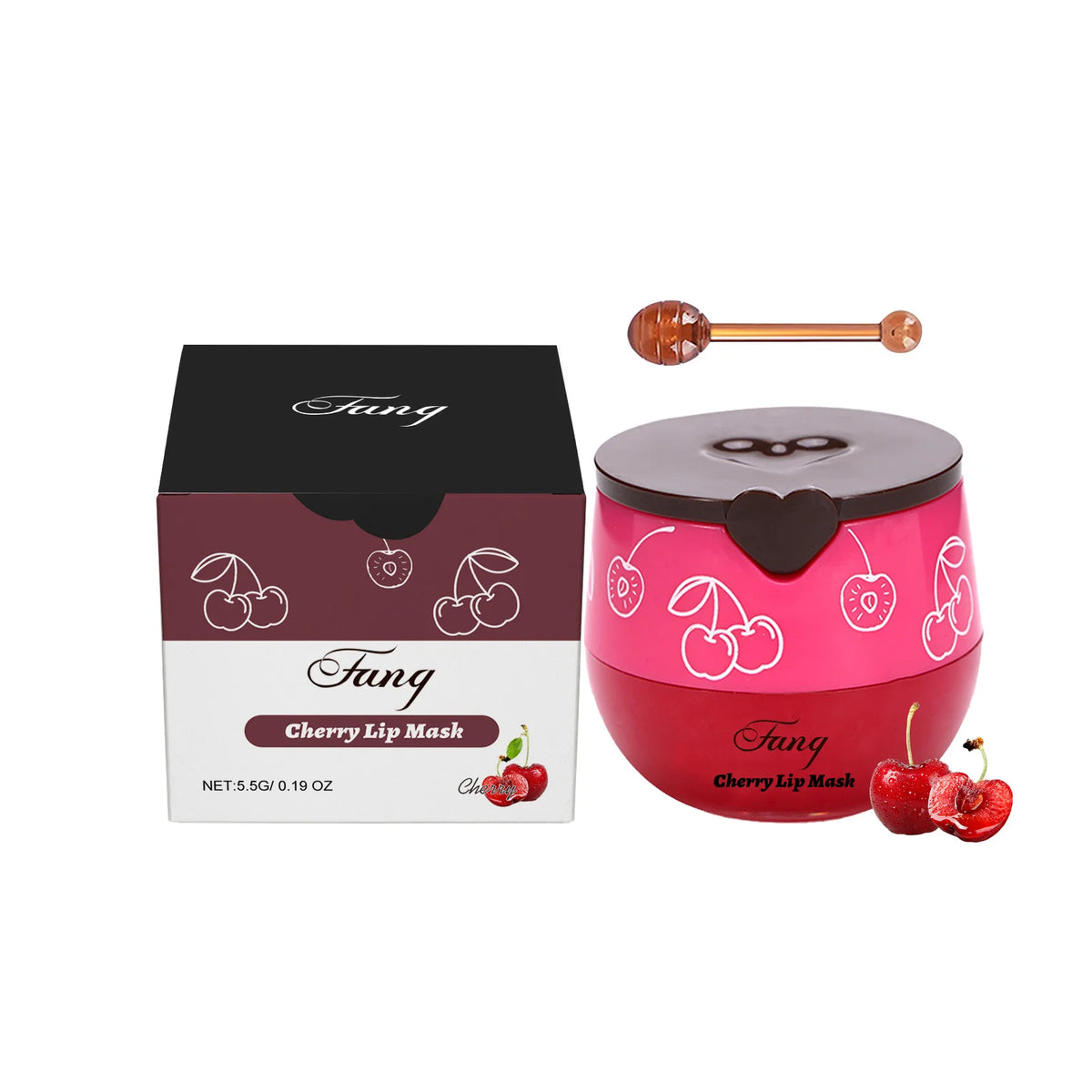 Strawberry Honey Lip Sleep Mask – Overnight Nourishing Lip Care