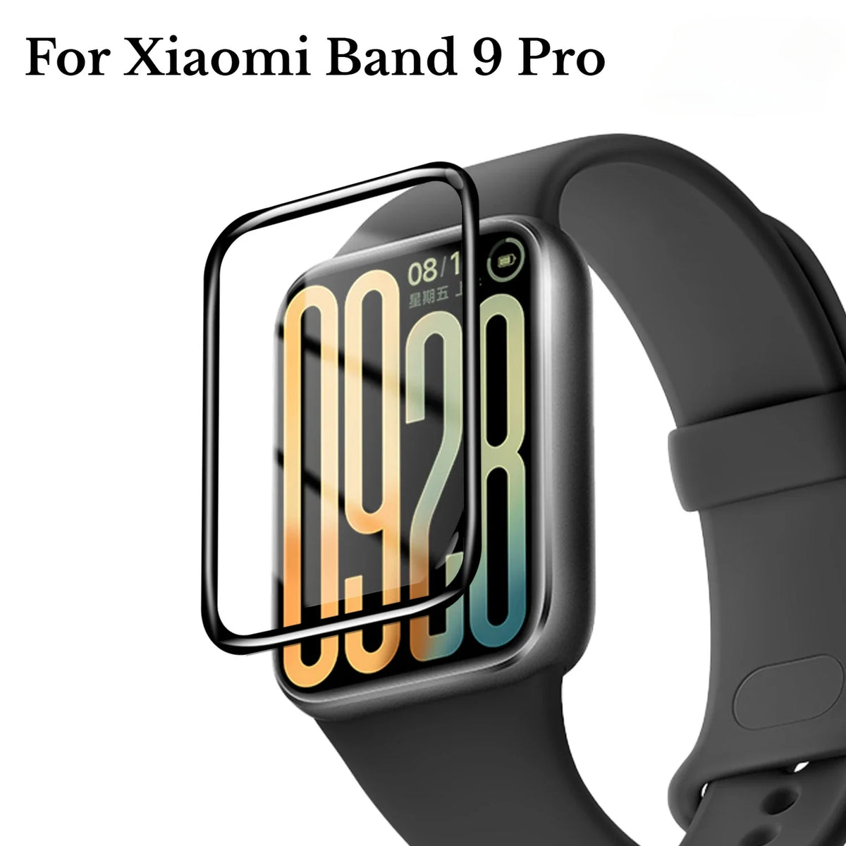 Xiaomi Mi Band 9 Pro Screen Protector – 3D Curved Soft Film
