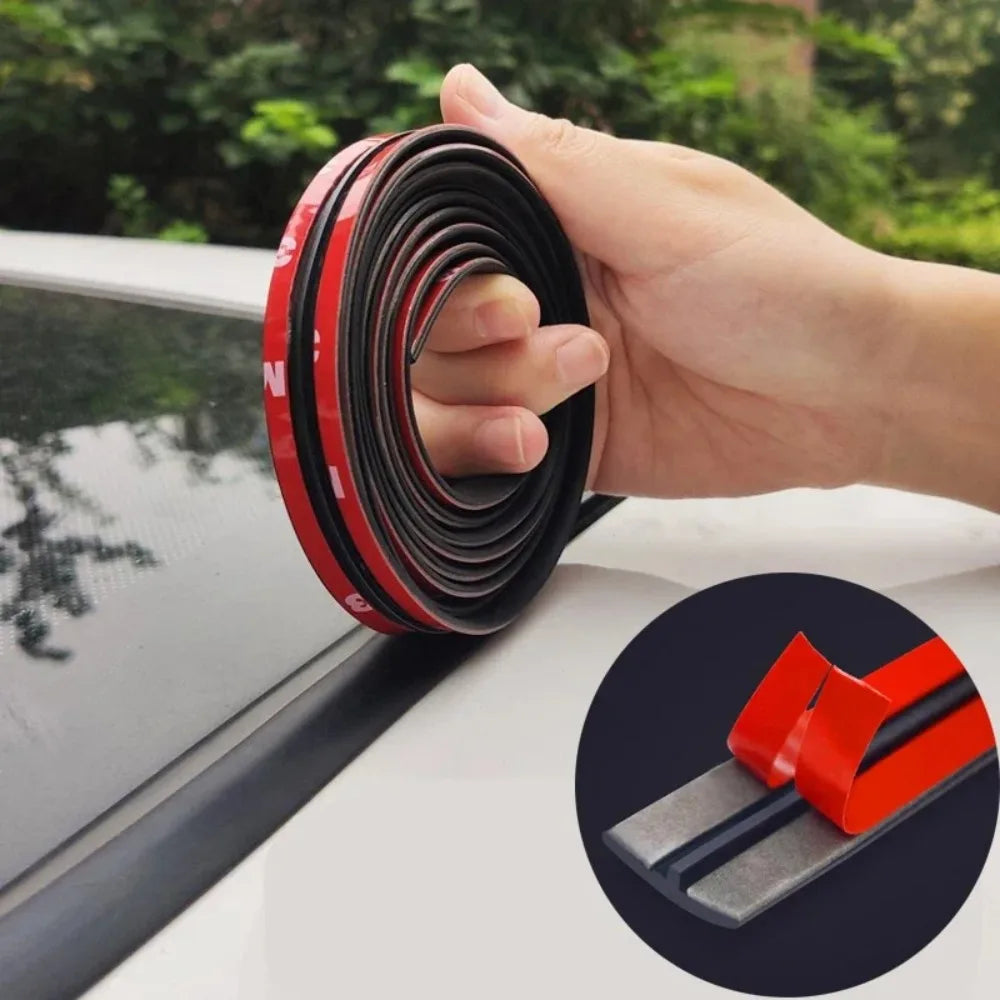 Universal Car Door Rubber Weather Strip Seal – UV Resistant