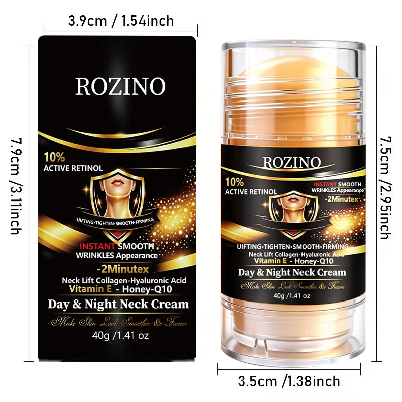 ROZINO Neck & Face Moisturizing Stick | Day & Night Hydration