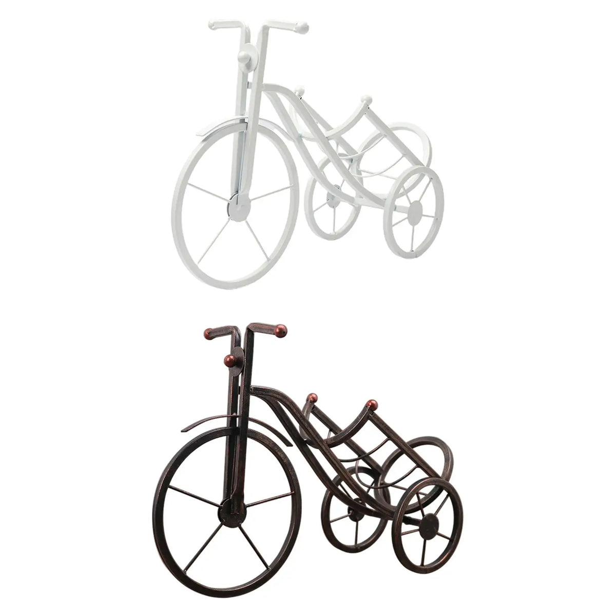 Retro Tricycle Iron Wine Rack – Tabletop Bottle Holder