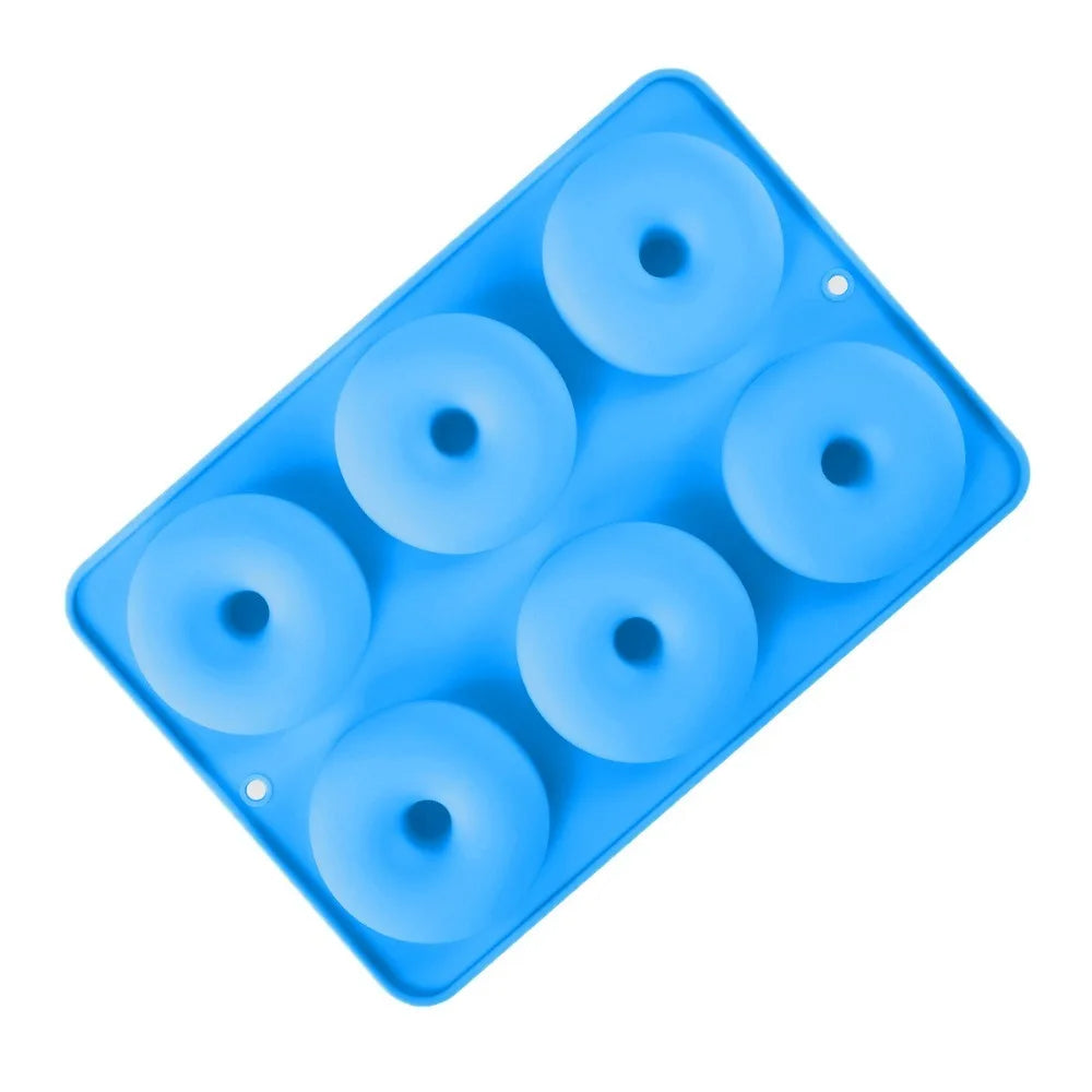 Silicone Donut Mold – 6-Cavity Non-Stick BPA-Free Baking Pan