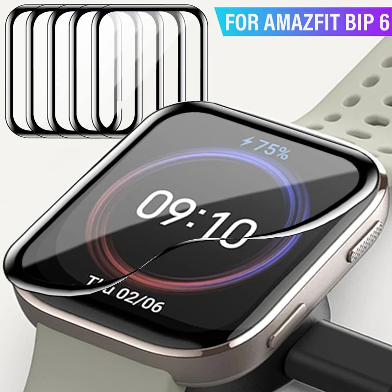 Amazfit Bip 6 Screen Protector – Full Cover Anti-Scratch Film
