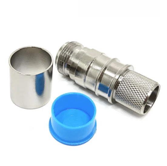 5-Pack N Female Crimp Connector for LMR600 CNT600 RF Coax