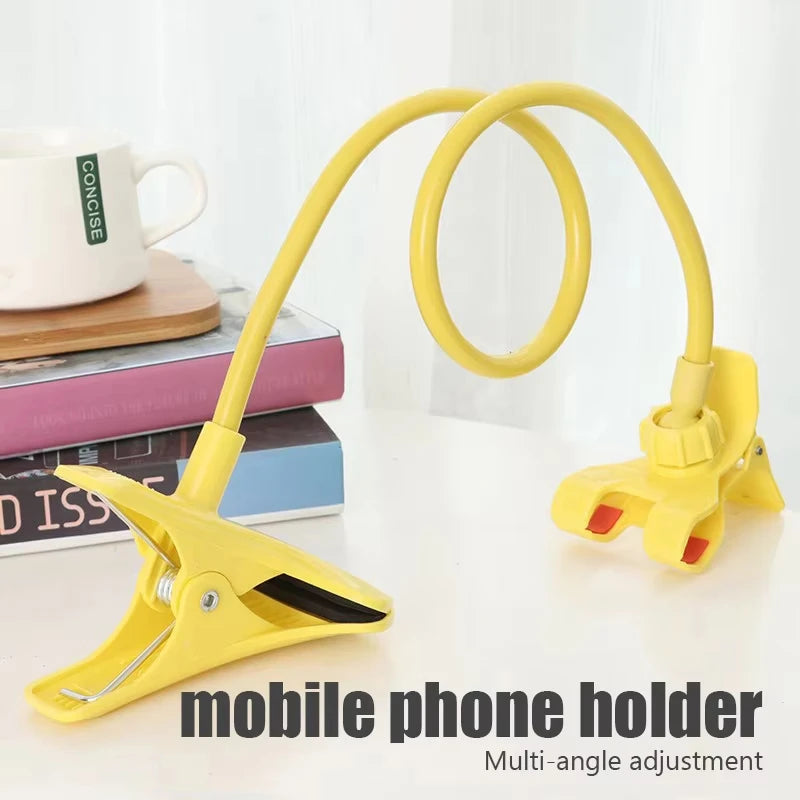 360° Flexible Gooseneck Phone Holder Clip Mount Stand