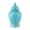 Porcelain Ceramic Ginger Jar Vase with Lid | Home Décor