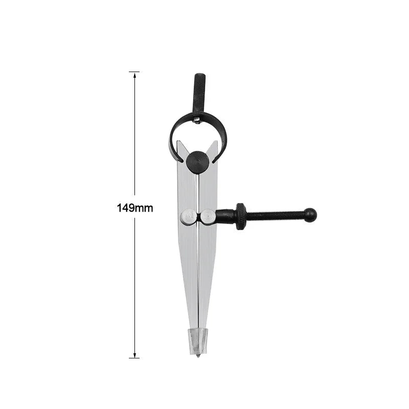 Leather Wing Divider Scribing Gauge Compass Tool – Adjustable