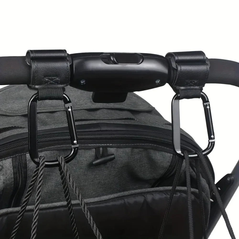 Universal Stroller Hooks for Diaper Bags, Prams & Baby Gear
