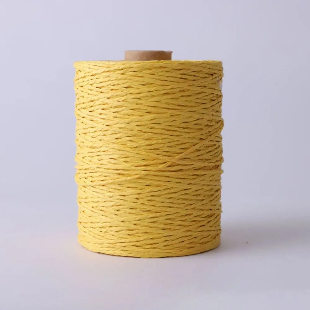 Raffia Straw Yarn 280–300m Roll | DIY Crochet & Knitting