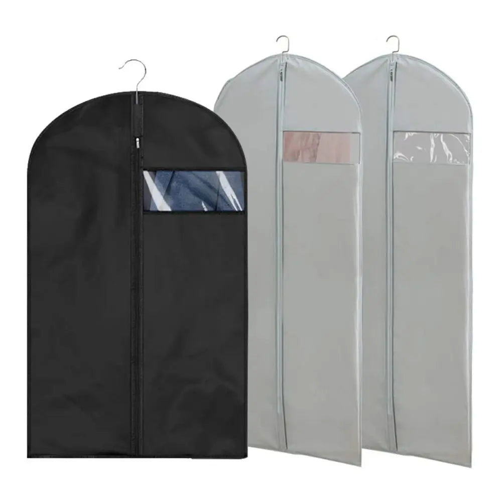 PEVA Hanging Garment Bag – Dustproof Clothing Cover S/M/L