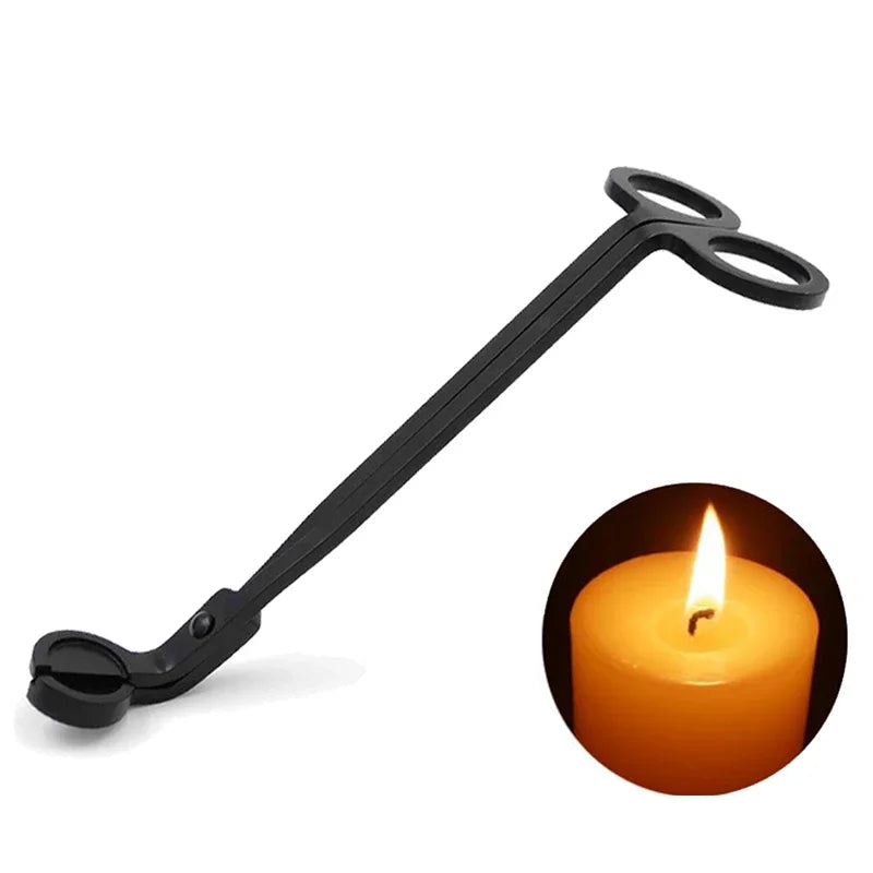 Stainless Steel Candle Wick Trimmer & Snuffer Tool Set